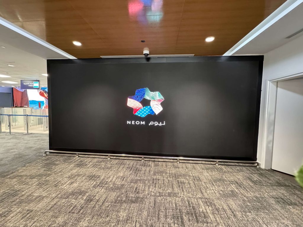 JR Visual Delivered High Quality LED Display to NEOM BAY Airport 3