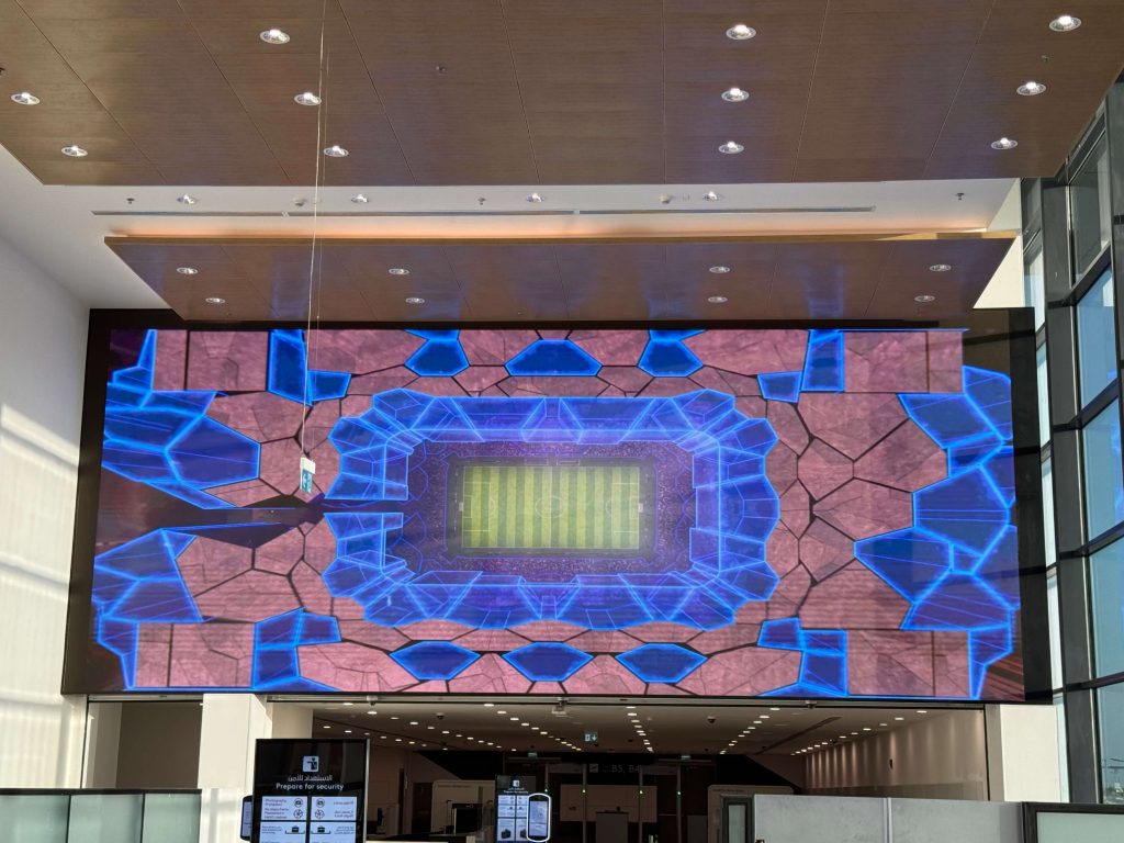 JR Visual Delivered High Quality LED Display to NEOM BAY Airport 4