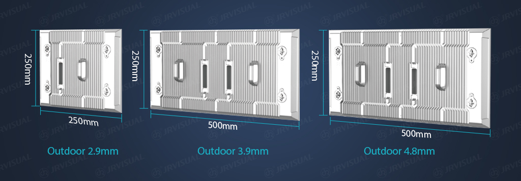 Flexible Cabinet Size Options
