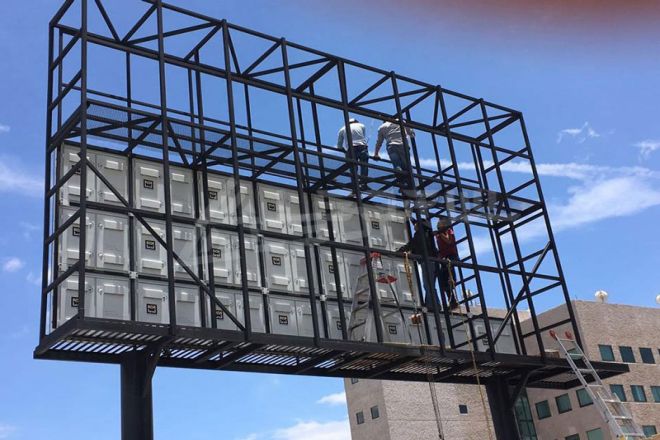 Structural Installation, Loading, and Wind Loading Errors in Transparent LED Display Frames