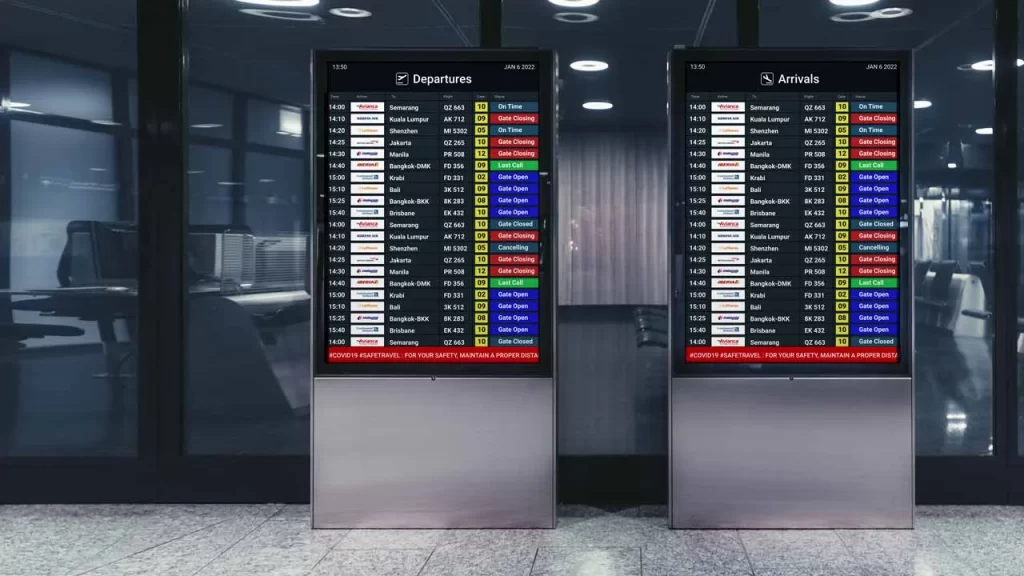 Indoor LED Displays Bring Accuracy to Real-Time Information