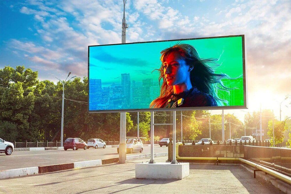 Insufficient or uneven brightness on the outdoor LED display