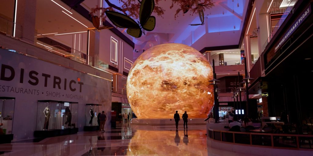 Spherical LED Displays Enhance Immersive Content