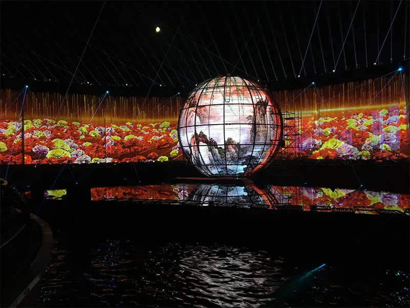 Spherical LED Displays Offer a 360° Viewing Experience