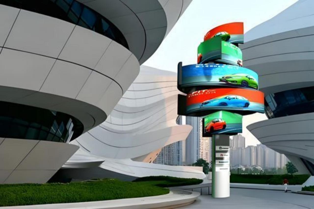 rotating matrix LED screen 1(1)