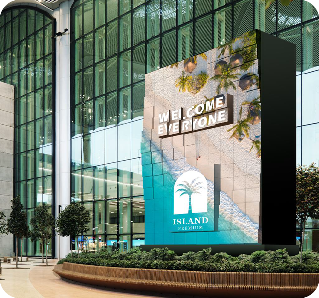 3D Kinetic LED Screen90