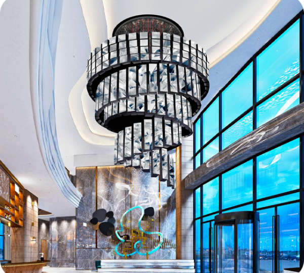 3D Kinetic LED Screen9055