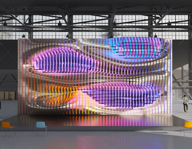 Kinetic LED Display67