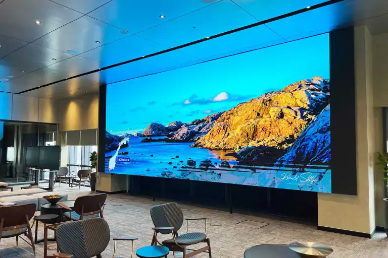 Indoor LED Displays for Office Public Spaces