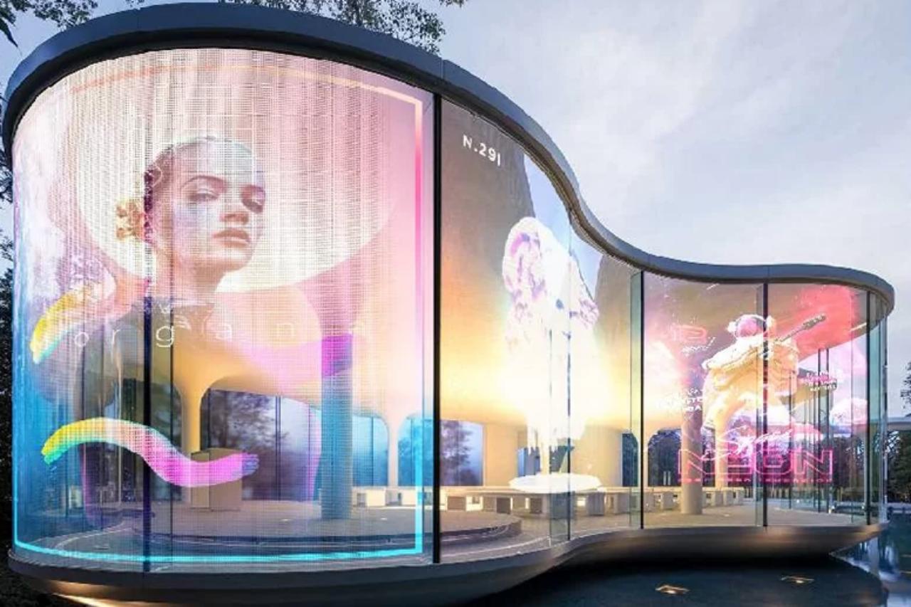 transparent led film display 1-3