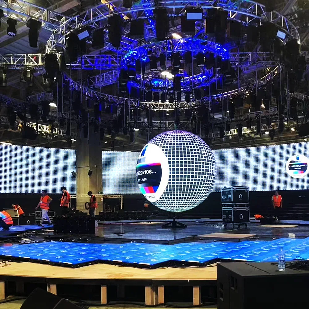 Key Advantages of GOB Technology in Sphere LED Display Rental Applications