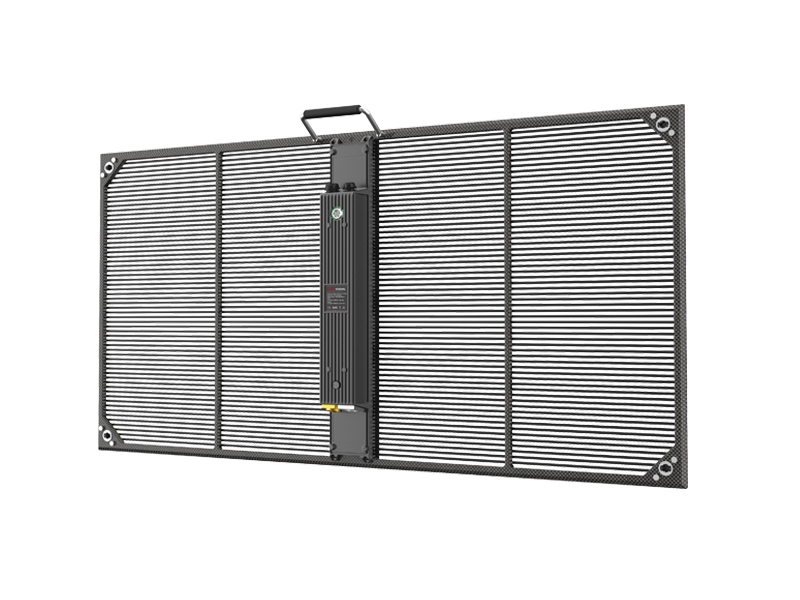 Material and structural features of rental LED displays enhance speed and durability