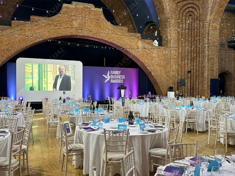 Renaissance at Kelham Hall weding led display4