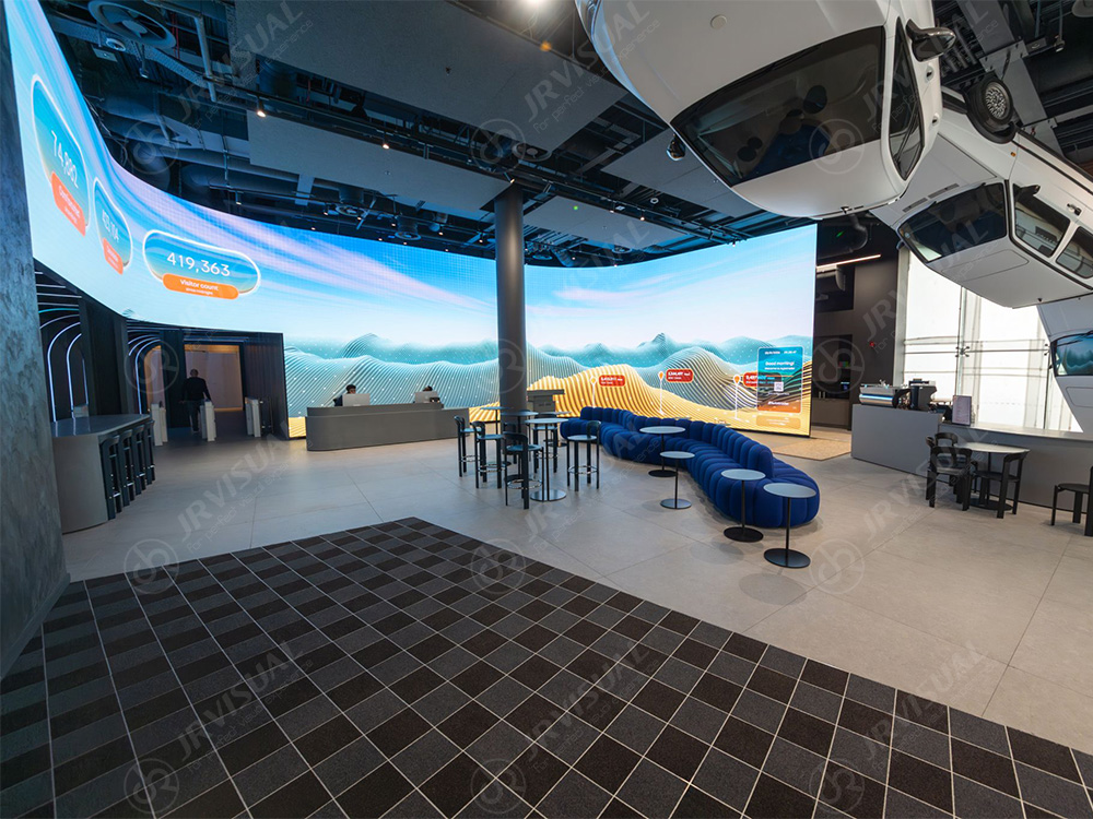 JR Visual bespoke LED Display solutions delivered to Autotrader new HQ in UK 4