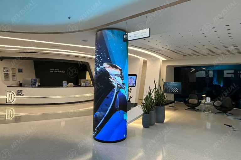 JR Visual offered Digital LED display Solution to Deep Dive Dubai