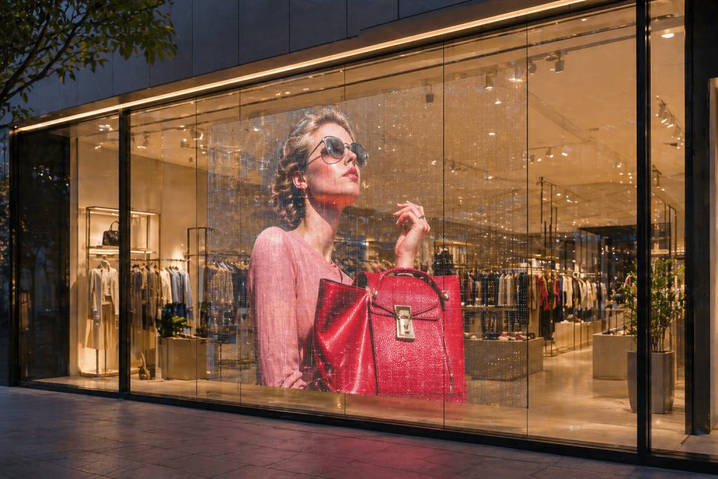 transparent led display​90