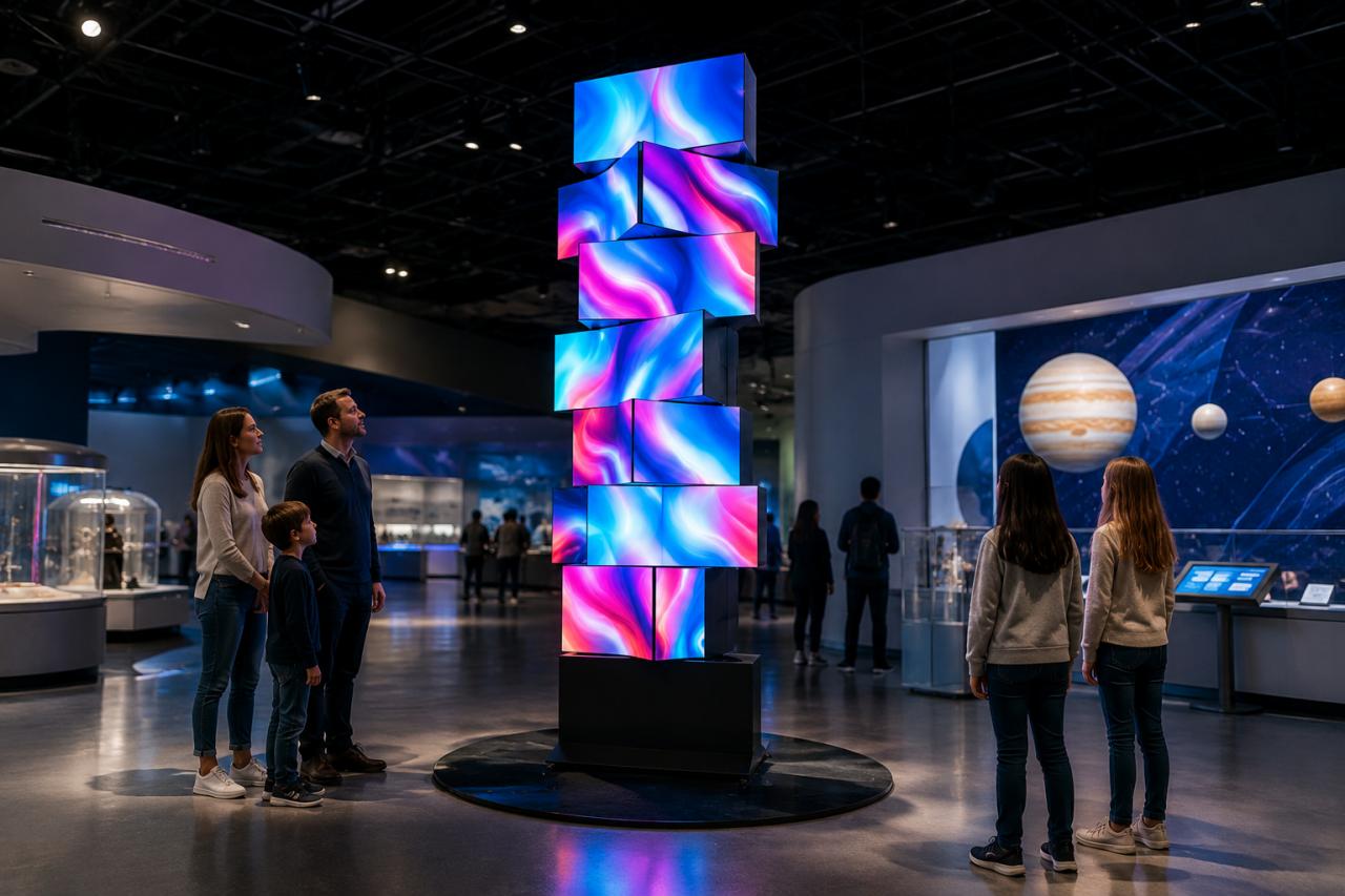 Custom Kinetic LED Screen4