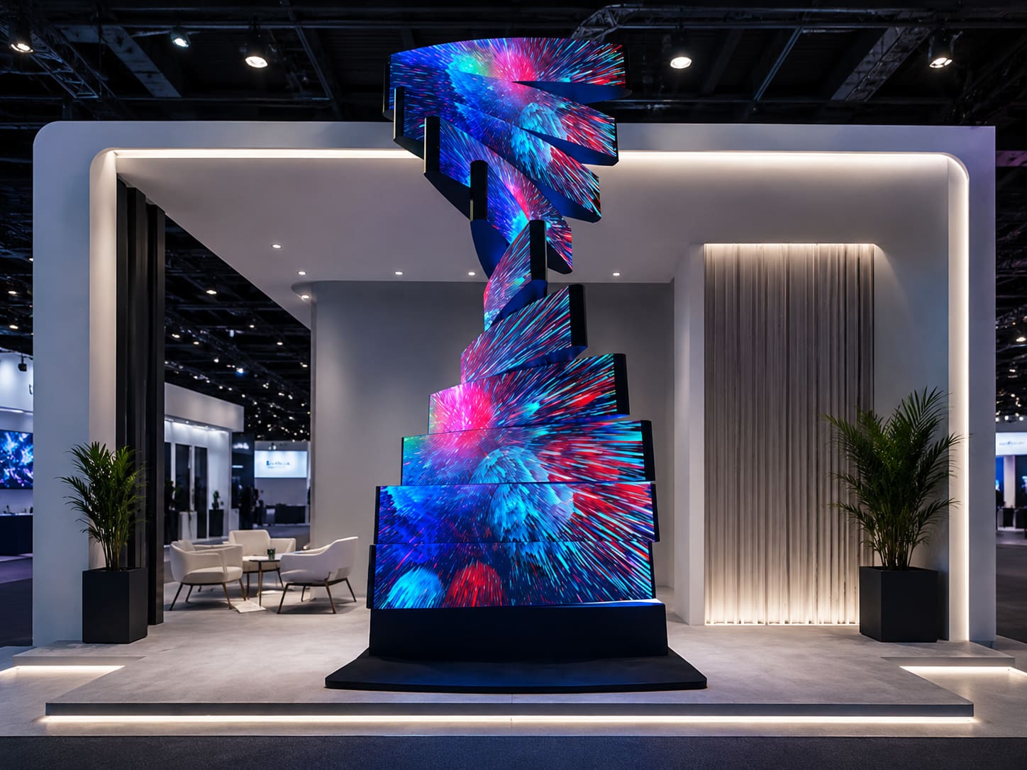 Custom Rotating LED Screen3