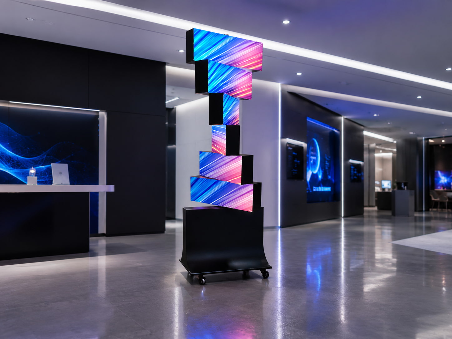 Custom Rotating LED Screen4