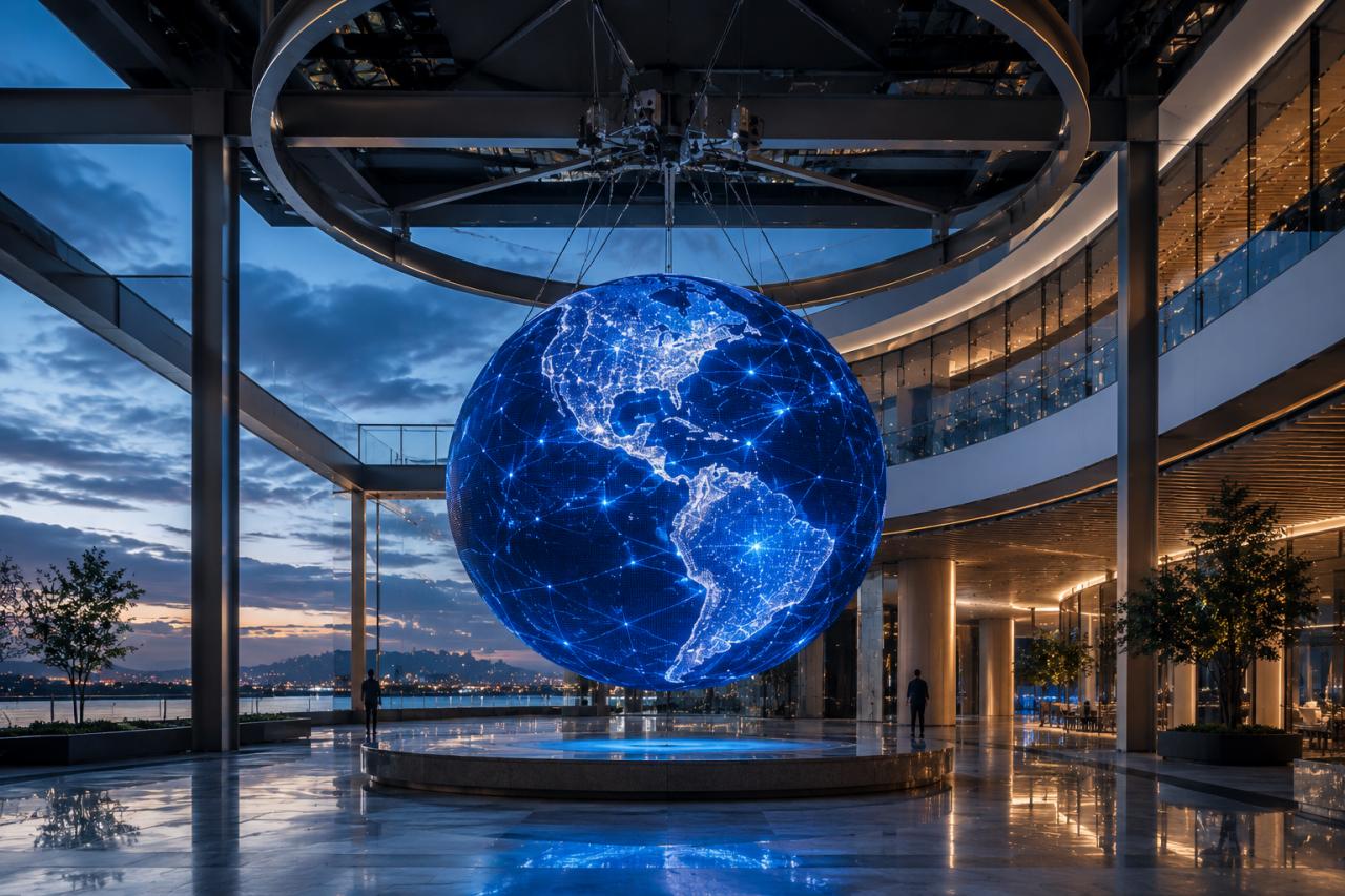 LED Sphere Display