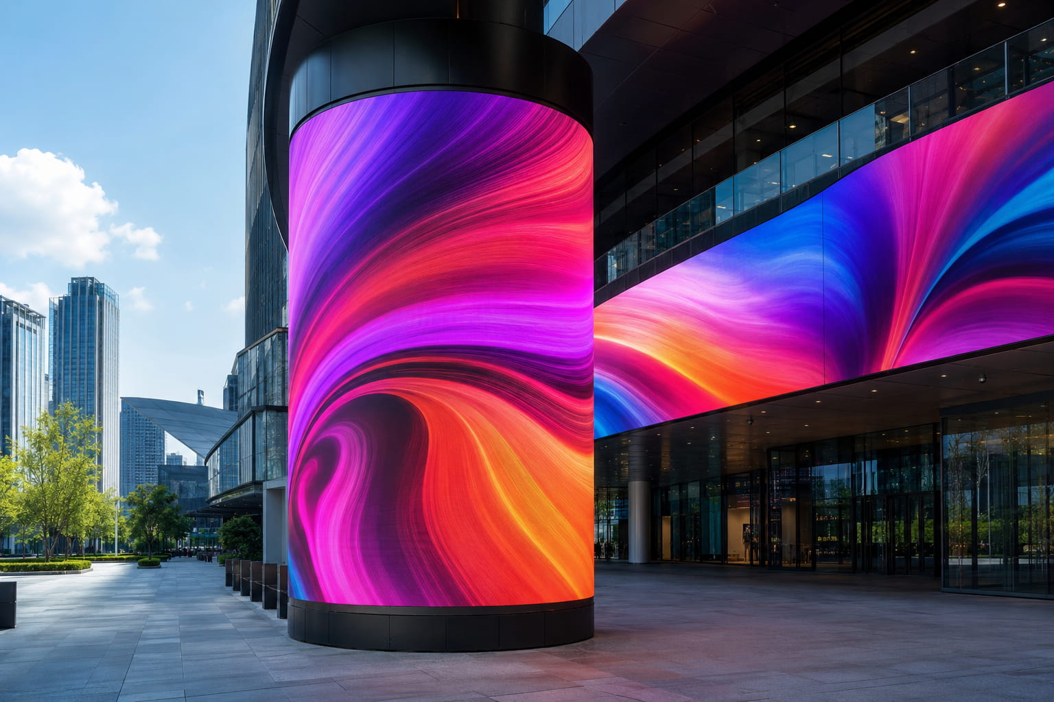 Outdoor Flexible LED Display3