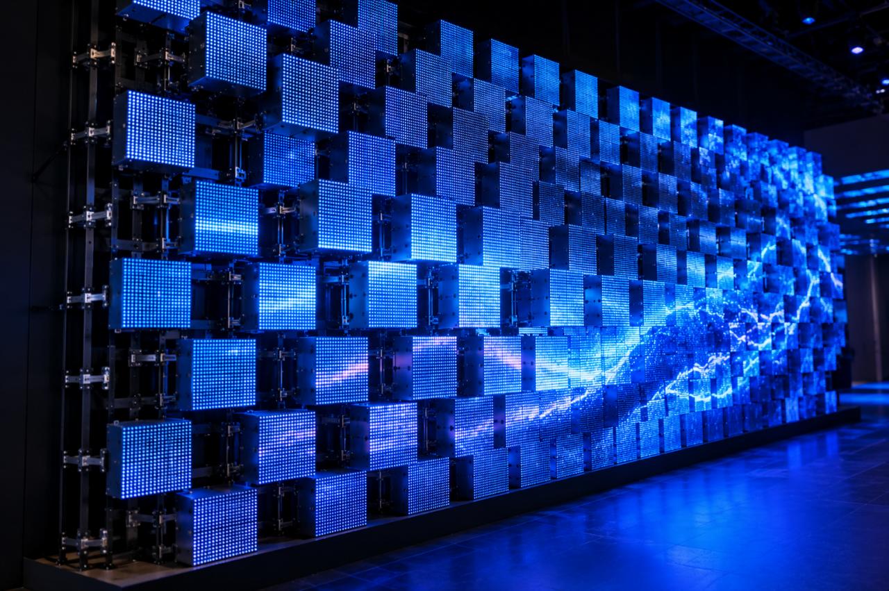 3D kinetic LED screen5