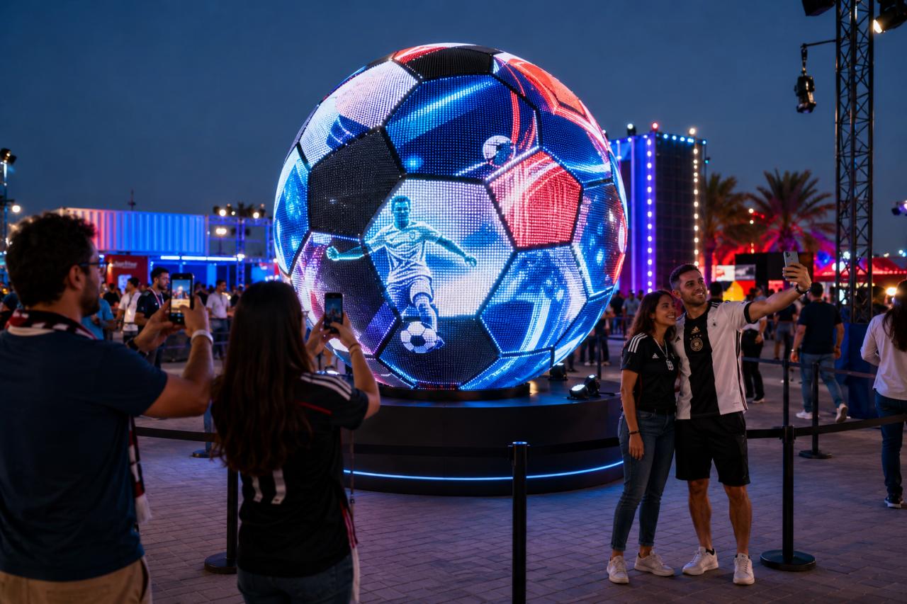 giant LED football