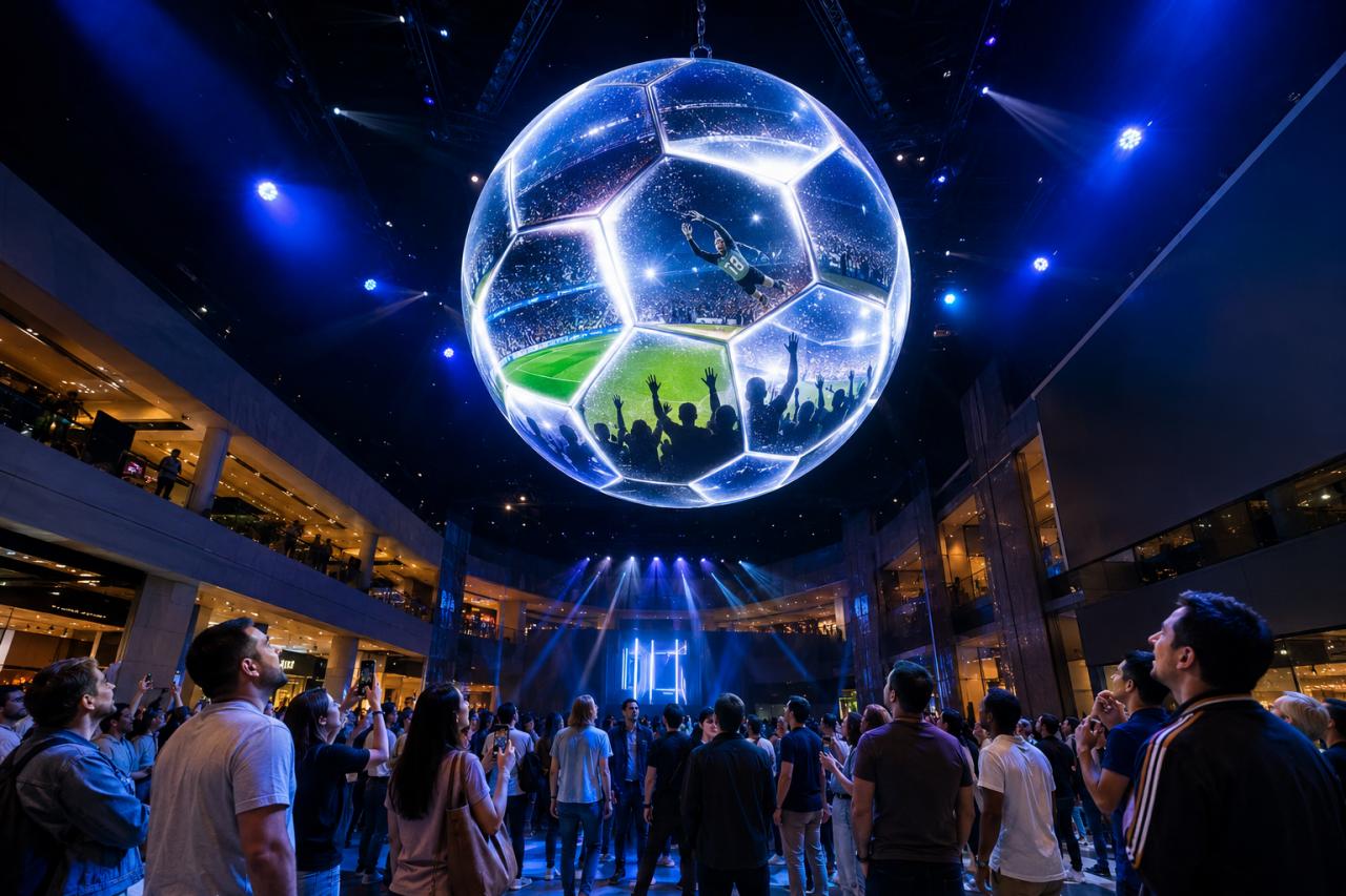giant LED football 1