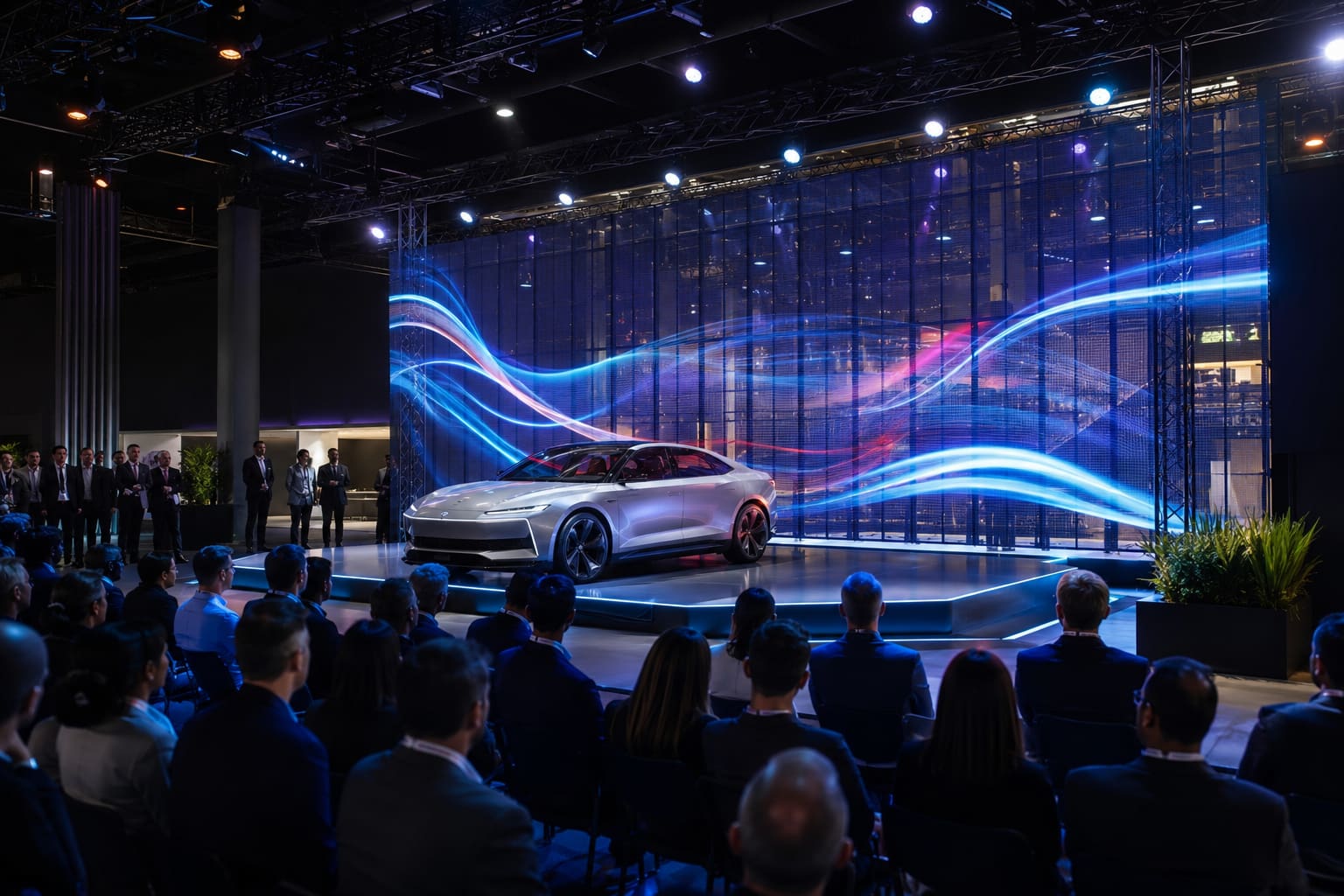 transparent LED screens for events