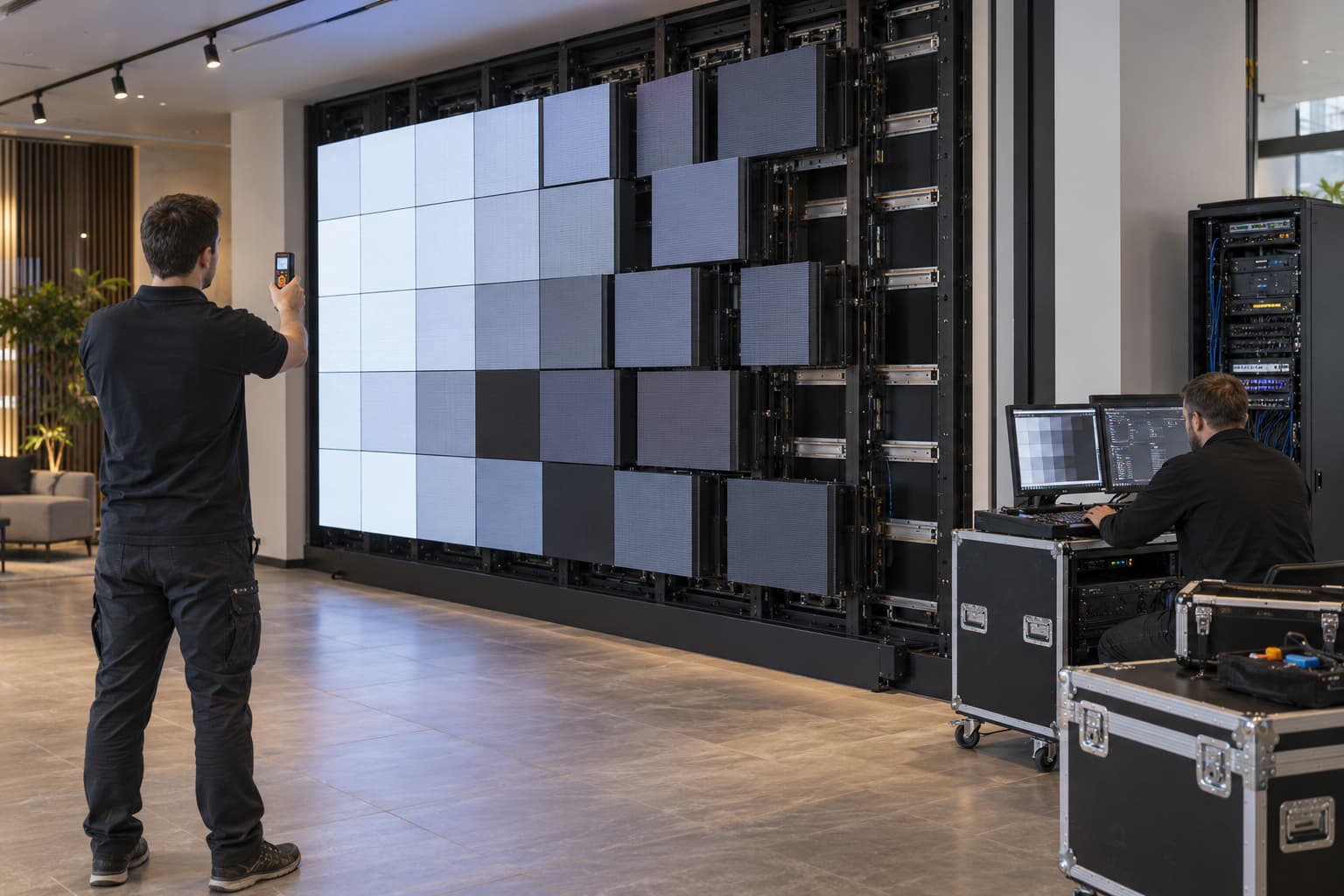 3D LED Wall