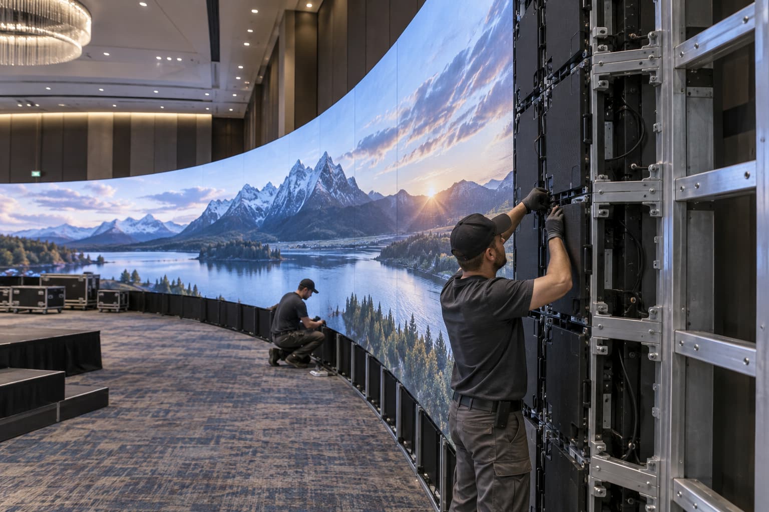 flexible LED display 4