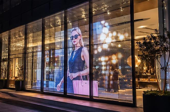 transparent LED film display2