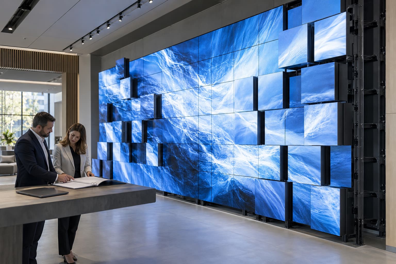 Kinetic LED Display Handover3