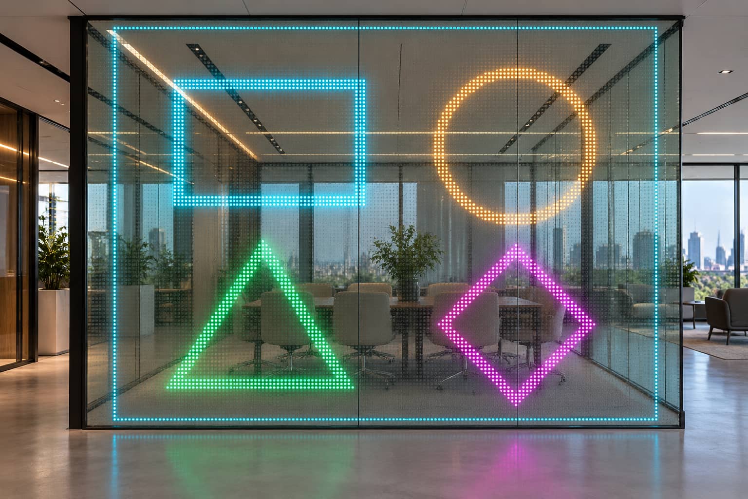 transparent LED film inspection1